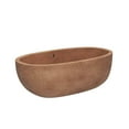 thumbnail image 4 of Native Trails Nst6636 Nativestone 66" Free Standing Concrete Soaking Tub - Wood, 4 of 7