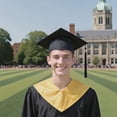 thumbnail image 5 of V Shape Choir Stole University Graduation Choir Honor Sash Master's Graduate Doctoral Attire Stoles Accessories, 5 of 7