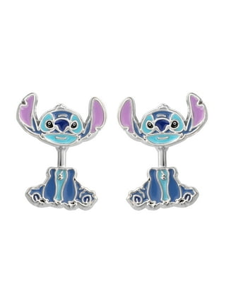 Stitch Earrings, Orecchini Stitch, Orecchini Ragazze 2 Paia