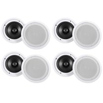 (8) Rockville HC85 8" Inch 700 Watt In-Ceiling Home Theater Speakers 8 Ohm