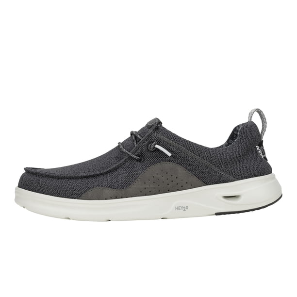 Zapatos HEYDUDE Wally Hey2O Mesh Black/Monument Grey para hombre