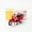 Vespa 200 Red, variant on Caipo 1:18 GSX-R1000 YZF-R1 Vespa 200 Alloy&Plastic Model Toy Motorcycle