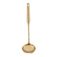 thumbnail image 2 of Stainless Steel Ladle Spoon, Big Soup Ladle Turner Set, Seamless AntiScald Kitchen Tool for Cooking. Suitable for Home Cooking, Stainless Steel Material, Rose Gold, 2 Pieces, 2 of 7