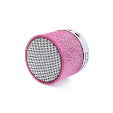 LED Bluetooth Mini Speaker Wireless Portable Light Stereo Bass Tablet PC FM Smartphone TF New with Mic Color Changing Micro SD Card