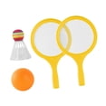 thumbnail image 3 of Juego de Tenis de Bádminton para Niños, Raqueta de Bádminton con Pelota Y Volante de Bádminton, Equipo de Entrenamiento, Raquetas de Tenis para Niños Amarillo shamjiam Raquetas de bádminton, 3 of 8