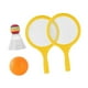 thumbnail image 3 of Juego de tenis de bádminton para niños con pelota y raqueta de tenis de volante de bádminton para Amarillo Cola Raquetas de bádminton, 3 of 8
