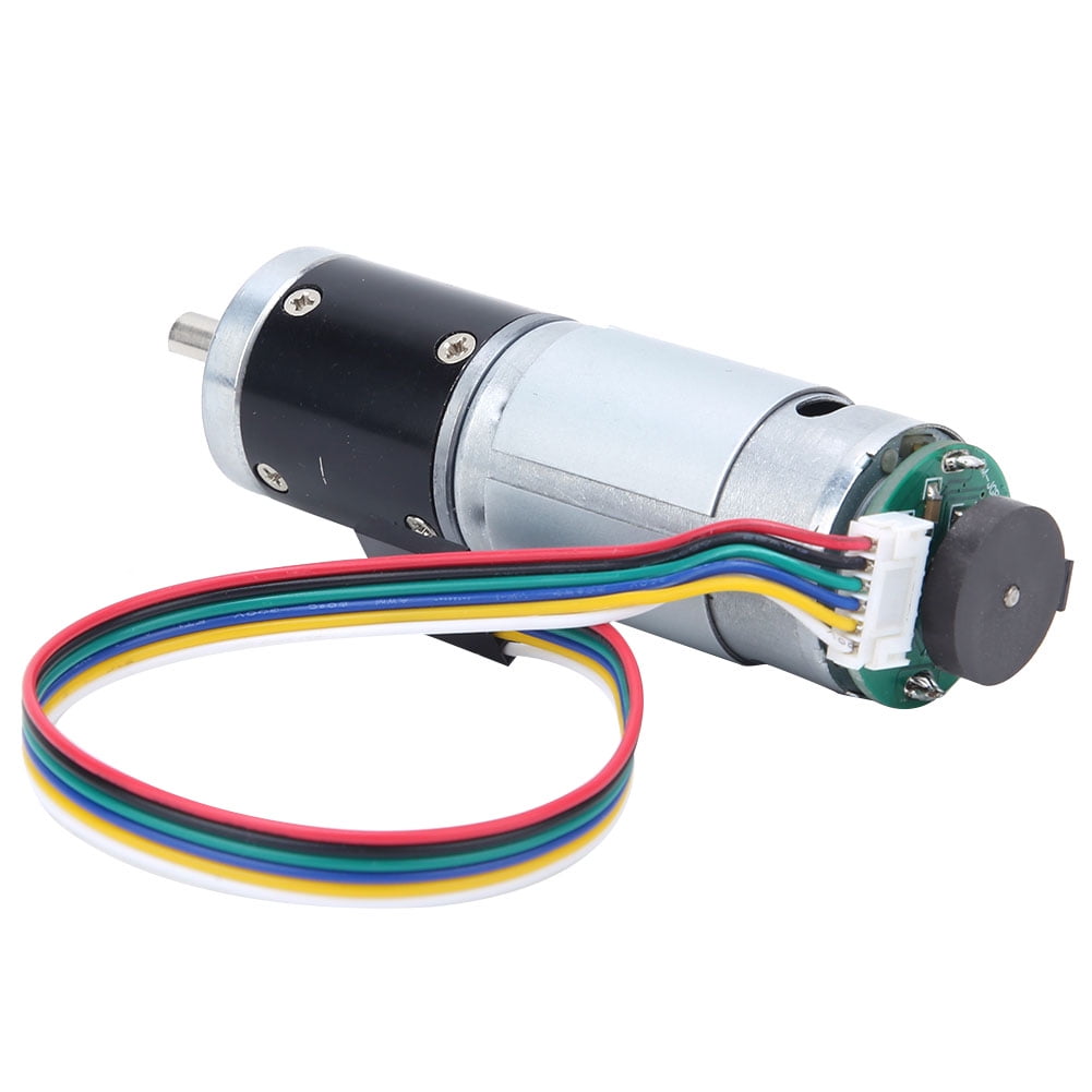 12v Encoder Gear Motor Speed Reduction Motor 12V 330RPM Metal DC Geared Motor Speed Reduction