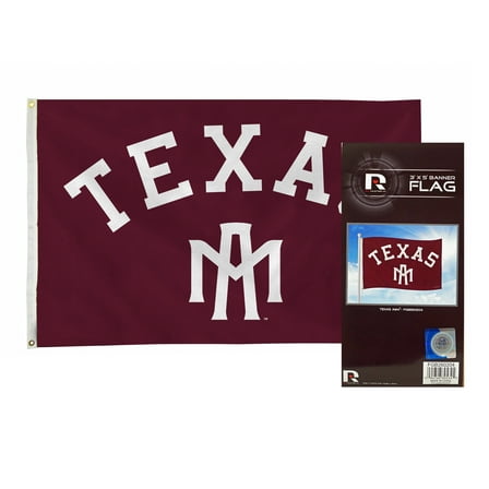 Texas A&M Univ Indoor / Outdoor 3x5 Banner Flag