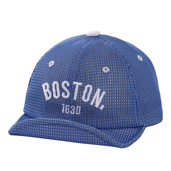 Baby Boy Girl Mesh Baseball Cap – Lightweight Breathable Sun Hat with Soft Flip Brim for Toddler, Summer Essentials Beach Hat Fashion Accessories for 1-4 Years