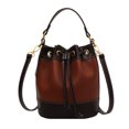 thumbnail image 5 of Bolsos de moda de verano para mujer, nuevo estilo 2025, bolso de hombro con cordón, bolso bandolera estilo cubo estilo retro coreano, 5 of 5
