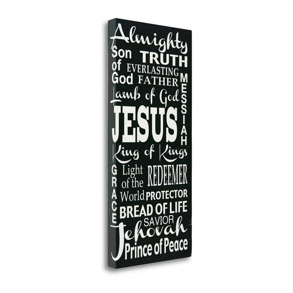 "Almighty" By Words For The Soul, Fine Art Giclee Print on Gallery Wrap Canvas, Ready to Hang