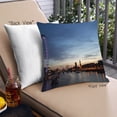 thumbnail image 1 of Ahgly Company Sites Big Ben Outdoor Throw Pillow, 18 inch by 18 inch, 1 of 6