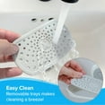 thumbnail image 4 of SlipX Solutions Patented Power Lock Suction Double Soap Saver, 4 of 8