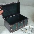 thumbnail image 4 of Shisuyan Vintage Hasp Box Decorative Retro Treasure Storage Box for Dormitory Home, 4 of 8
