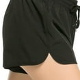 thumbnail image 5 of Seductiva Black Women's Casual Shorts Womens Athletic Shorts Running Dolphin Shorts with Pockets and Drawstring, 5 of 6