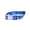 Blue, variant on Oodles Fur Baby Polyester Fashion Dog Collar, Blue, Small