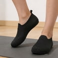 thumbnail image 4 of Win s Way Women's Slip-On Sneakers for Yoga, Breathable Home Gym Fitness Training Walking Shoes, 4 of 8