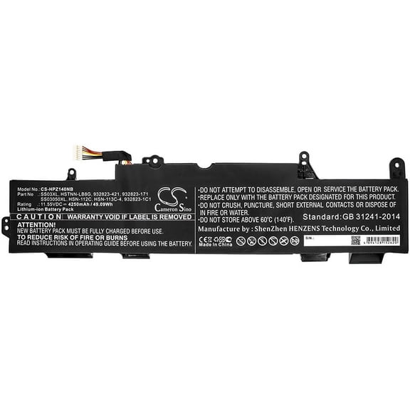 4250mAh SS03050XL-PL HSTNN-DB8J 932823-421 HSTNN-LB8G HSN-I12C HSTNN-1B8C 932823-2B1 HSN-112C Battery for HP EliteBook 840 G6 He