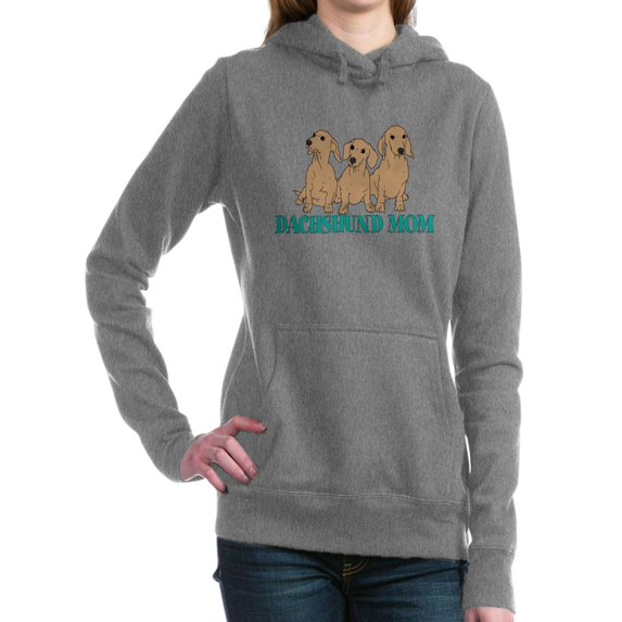 CafePress - Dachshund Mom - Pullover Hoodie, Classic & Comfortable Hooded Sweatshirt