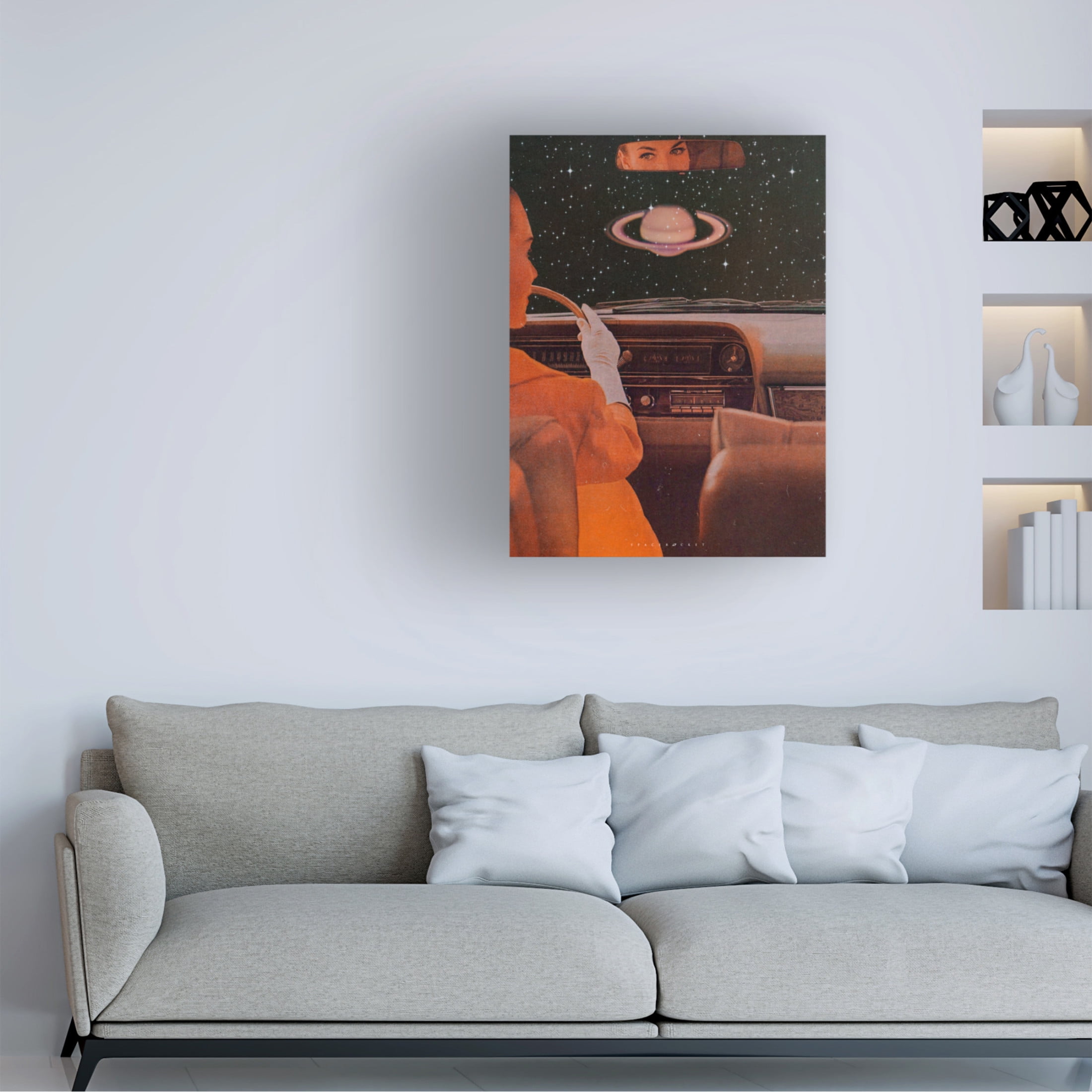 Trademark Fine Art spacerocket art  418 Canvas Wall Art