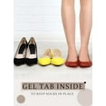 thumbnail image 2 of 5 Pairs Womens Lace Ankle Socks Non Slip Low Cut and No Show Lace Socks Sets for Loafers Flats, 2 of 6