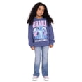 thumbnail image 5 of Disney Stitch Girls Oversized Graphic Crewneck Sweatshirt, Sizes 4-12, 5 of 7