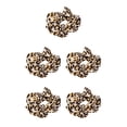 thumbnail image 3 of yingyy Grands Chouchous Imprimé Léopard Épais Extensible Porte-Queue Élastique Bande pour Cheveux Accessoires Femmes Léopard Jaune 5ensemble, 3 of 6
