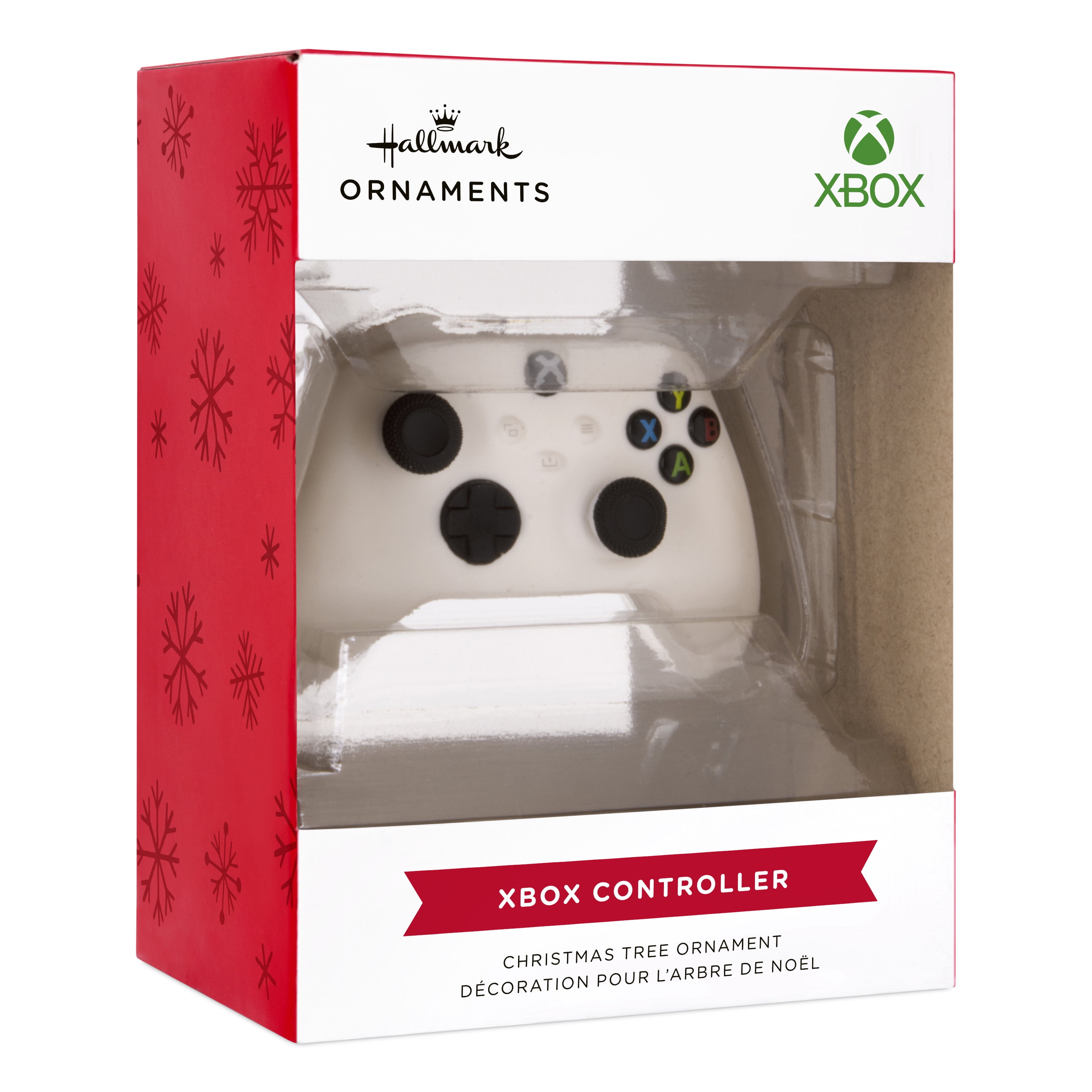 Hallmark Christmas Ornament (XBOX White Video Game Controller), 1 Count