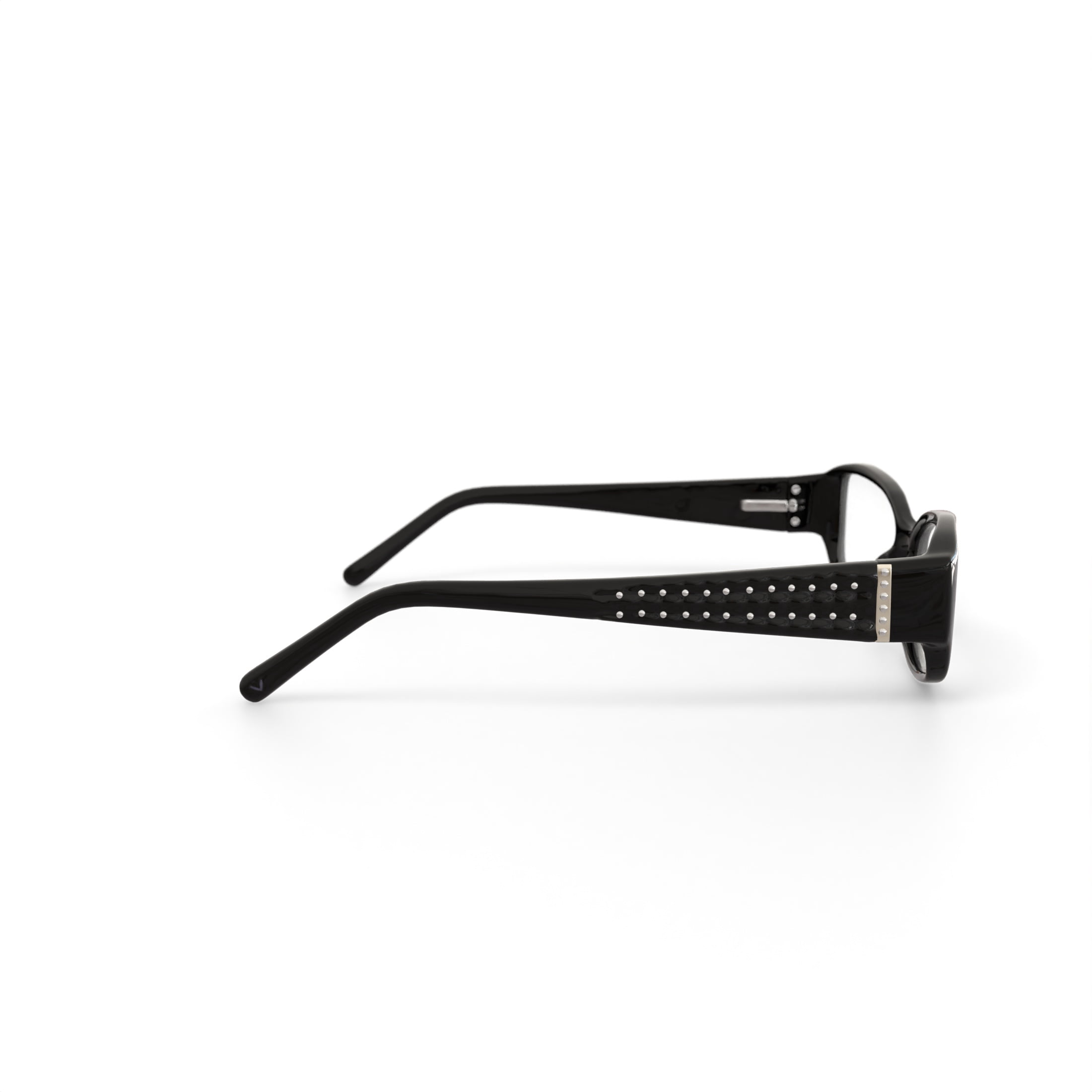 Vendela Women's V1005 Prescription Eyeglasses with Case, Black
