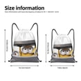 thumbnail image 2 of Pofeuu Minions for Water-Resistant 210D Drawstring Bag Compact Foldable Design Gym Yoga Travel Essentials Lightweight Carryall-Medium, 2 of 6