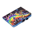 thumbnail image 5 of SaniMore Case for iPad 10th Generation 10.9" 2022, Auto Wake/Sleep Pen/Card Holder Stand Dual Angle PU Leather Case Soft TPU Back Color Painting Magnetic Protective Case, Musical Butterflies, 5 of 11