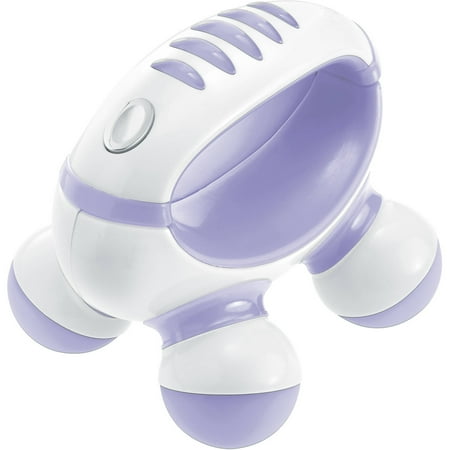 HoMedics Therapy Handheld Personal Mini Massager, Blue