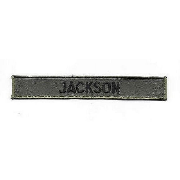 Stargate SG-1 Jackson Uniform Name Chest Insignia Embroidered Patch