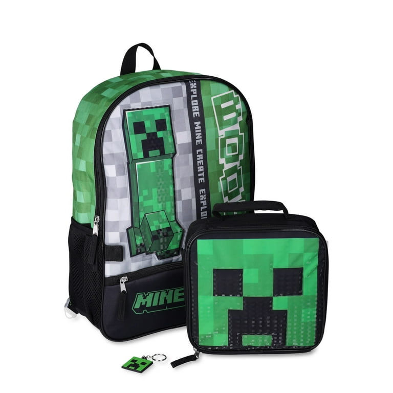 Boys minecraft backpack discount