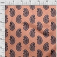 thumbnail image 2 of oneOone Cotton Flex Fabric Paisley Block Print Fabric BTY 40 Inch Wide, 2 of 4