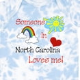 thumbnail image 4 of Inktastic Someone in North Carolina Loves Me Boys or Girls Baby Bodysuit, 4 of 5