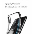 thumbnail image 3 of Designed for iPhone Xs MAX Case Clear 6.5 Slim 360° Adjustable Ring Holder in Soft TPU Thin Anti-Scratch Shockproof Impact Protection for Magnetic Car Mount, 3 of 7