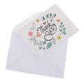 thumbnail image 1 of 3x50 Tarjetas De Agradecimiento De Papel Con Flores Florales Con Sobres Para Fiesta De Boda 3 piezas Sunnimix Tarjetas de agradecimiento, 1 of 8