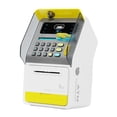 thumbnail image 2 of Alcancía ATM para niños, juguete de ahorro para el festival, caja de ahorros electrónica para niñas Amarillo, 2 of 9