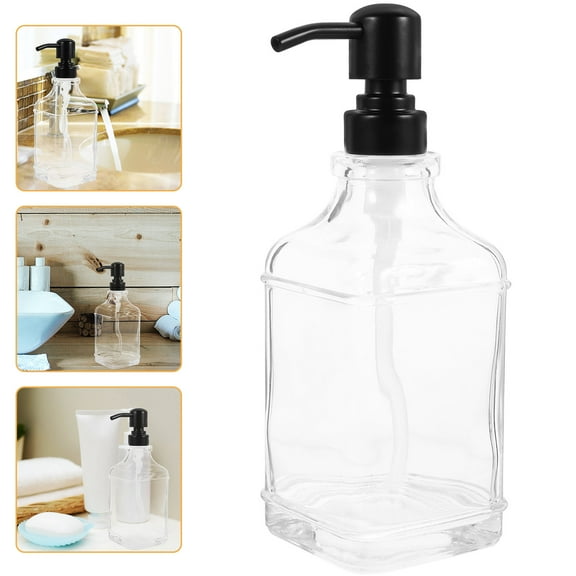 UPGRATOR Glass Dispenser with Pump 1Pcs 7.9x3.3x3.3in