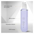 thumbnail image 2 of Skin Scrubber Face Skin Spatula Facial Scrubber Spatula for Deep Cleansing Blackhead Remover Pore Cleaner with 4 Modes (White), 2 of 7