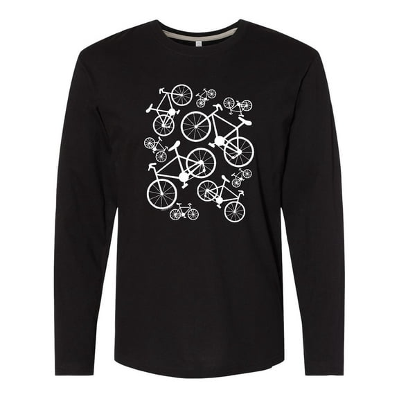 Inktastic White Big/small Bikes Long Sleeve T-Shirt