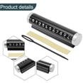 thumbnail image 2 of Car Temporary Parking Card Rotate Phone Number Plate Aluminum Stickers Black, 2 of 10