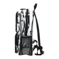 thumbnail image 6 of Eastsport Unisex Primo Clear 16" Backpack, Black, 6 of 7