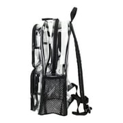 Eastsport Unisex Primo Clear 16 Backpack, Black