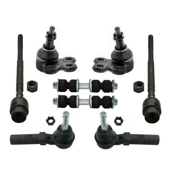 Front Tie Rod Ends Inner Outer Sway Bar Link and Lower Ball Joints Suspension 8 Pc Set Fits select: 2000-2012 CHEVROLET IMPALA