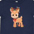 thumbnail image 4 of Inktastic Cute Christmas Reindeer with Christmas Lights Boys or Girls Baby T-Shirt, 4 of 5