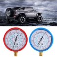 thumbnail image 2 of Paire de Manomètres Haute et Basse Pression Réfrigérants pour Climatiseur R410A R134A R22, 2 of 7