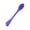 Purple, variant on 2 in 1 Silicone Beauty Tool For Seamlessly Removal And Relaxing Face Massage Therapy
