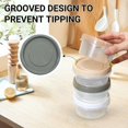thumbnail image 3 of EcoNesxp Food Storage Containers with Lids 10 oz Soup Stackable Set 8 oz, 3 of 5